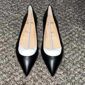 Christian Louboutin Ballalla Flat Nappa Shiny